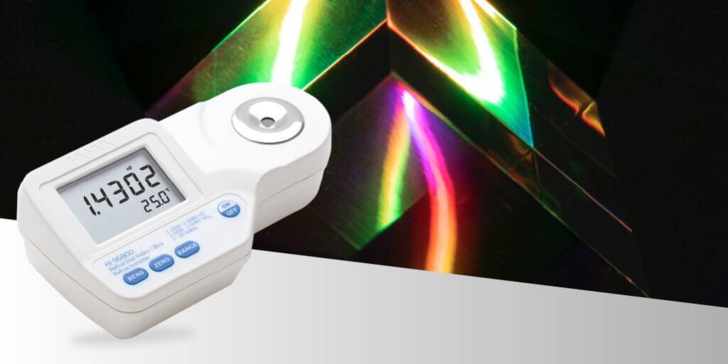 Laboratorio índice de refracción HI96800