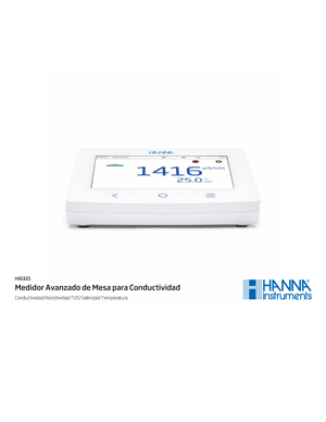 HI6321 Medidor Avanzado de Mesa para Conductividad