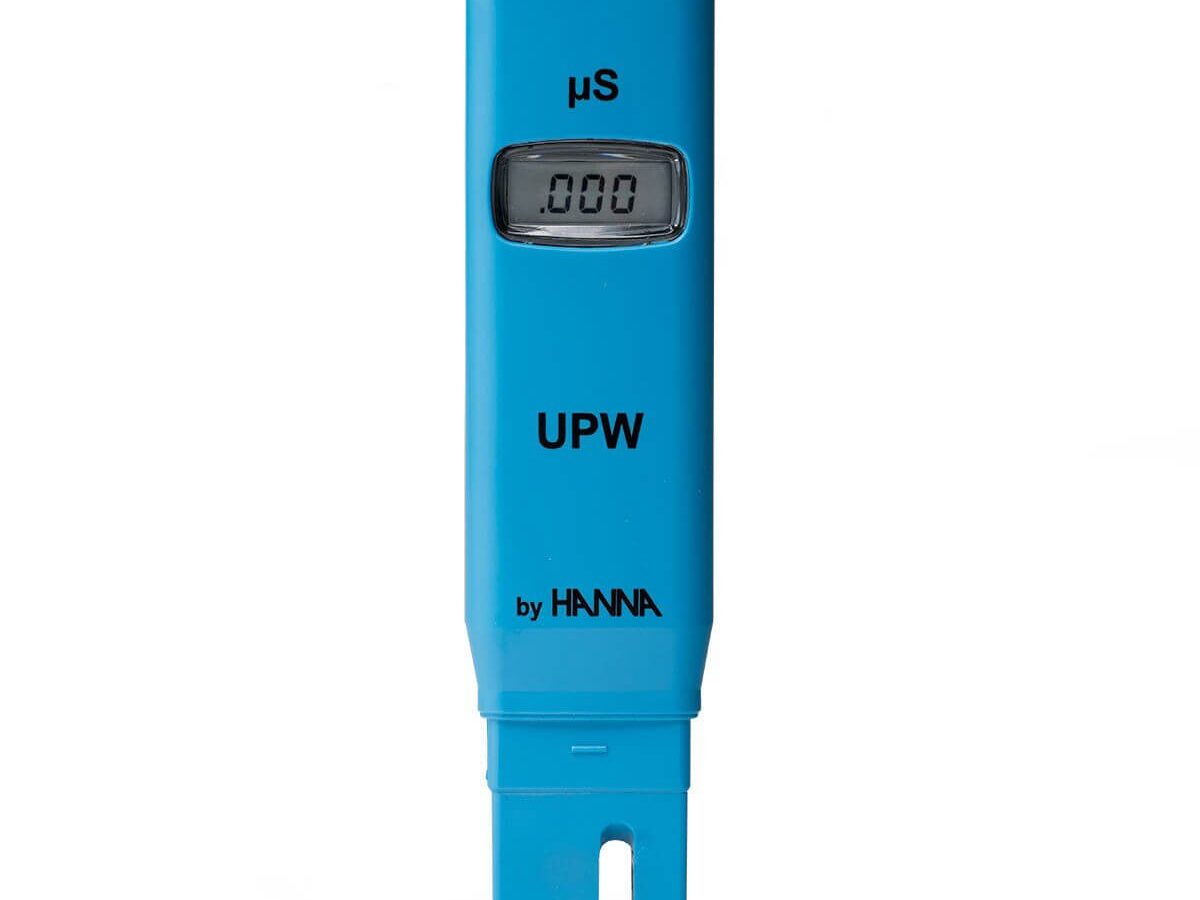 Medidor portátil impermeable de CE/Resistividad para agua ultrapura »  HANNA® instruments México