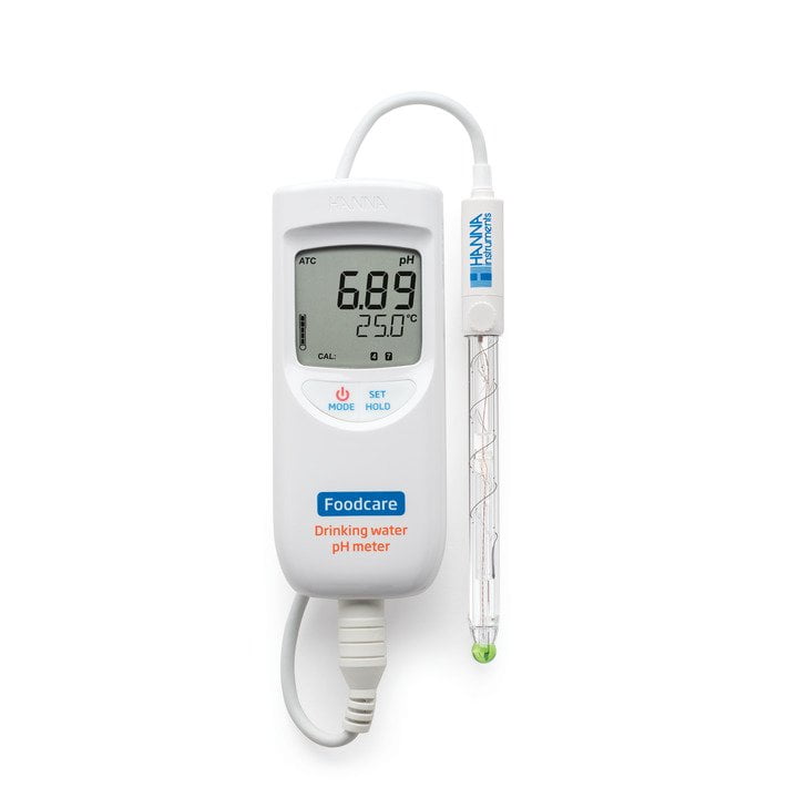 Medidor portátil de pH para agua de consumo humano » HANNA